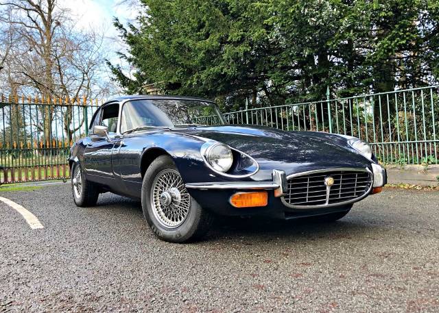 Jaguar E-Type 5.3 2+2 V12 MANUAL Coupe Petrol Blue