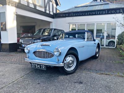 Austin Healey 2.6 100/6 Sports Petrol Blue at Classic Cars of Wirral Ltd Birkenhead